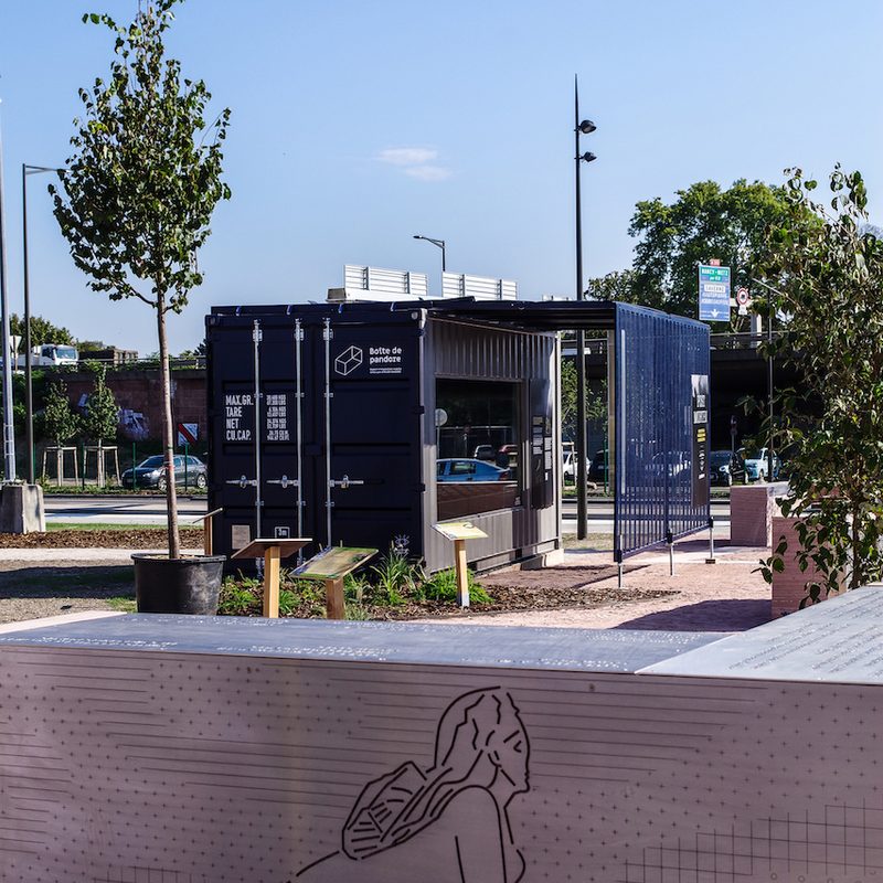 Container musée : les Boîtes de l'Atelier Pandore