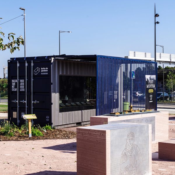 Container musée : les Boîtes de l'Atelier Pandore